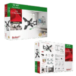 Suport TV de perete BARKAN 3400L.B, Negru - Image 2