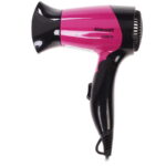 Uscător de păr compact Maxwell MW-2007, 1200 W, Negru | Roz - Image 8