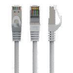 Patch cord Cablexpert PP6-5M/W, Cat6 FTP , 5m, Alb - imagine 7