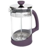 Cafetiera French Press Rondell RDS-938, 1L, Violet - Image 3