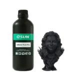 Filament pentru imprimantă 3D ESUN eResin PLA, Negru, 0,5kg