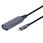 Adaptor Video Cablexpert A-USB3C-VGA-01, USB Type-C (M) - VGA D-Sub (F), 0,15m, Gri - Image 5