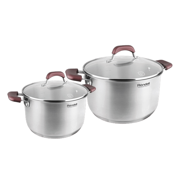 Set de cratițe Rondell RDS-822, 5,6L, 24cm, Oțel inoxidabil