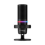 Microfon Gaming HyperX DuoCast, Cu fir, Negru