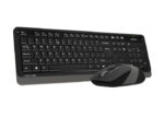 Set Tastatură + Mouse A4Tech FG1010S, Fără fir, Gri - Image 8