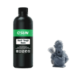 Photopolymer resin ESUN Hard-Tough Resin, 0.5 kg, Grey