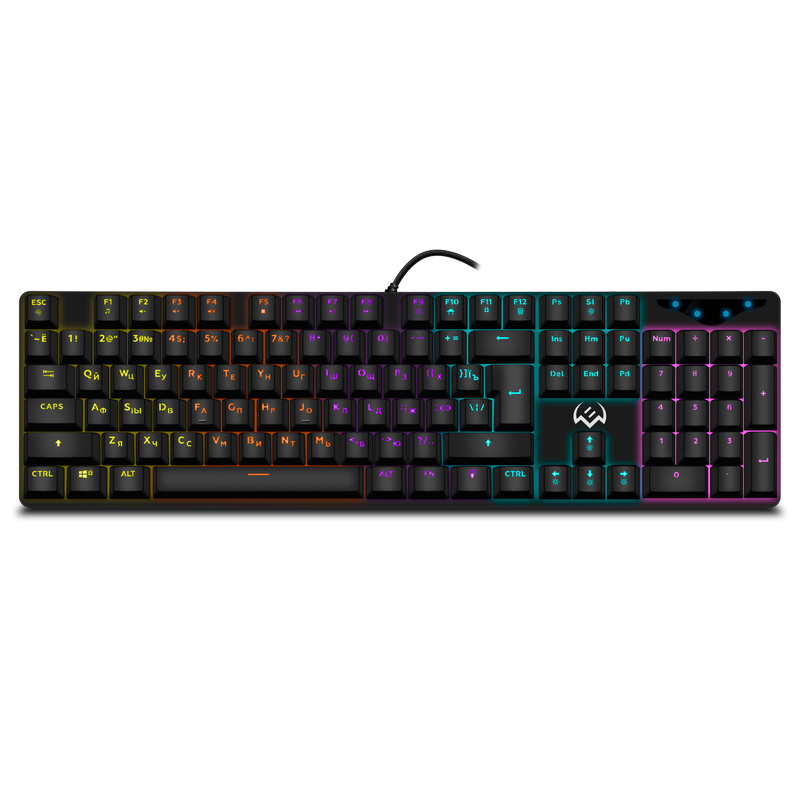 022616bc-a0f6-4aa8-9362-55570ae7644a Tastatură SVEN KB-G9300, Cu fir, Negru - Image 1