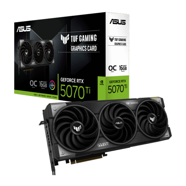 Placă Video ASUS TUF Gaming RTX5070Ti, 16GB GDDR7 256bit