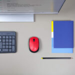 Mouse Wireless Logitech M171, Roșu - Image 13
