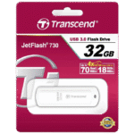 Memorie USB Transcend JetFlash 730, 32GB, Alb - imagine 11