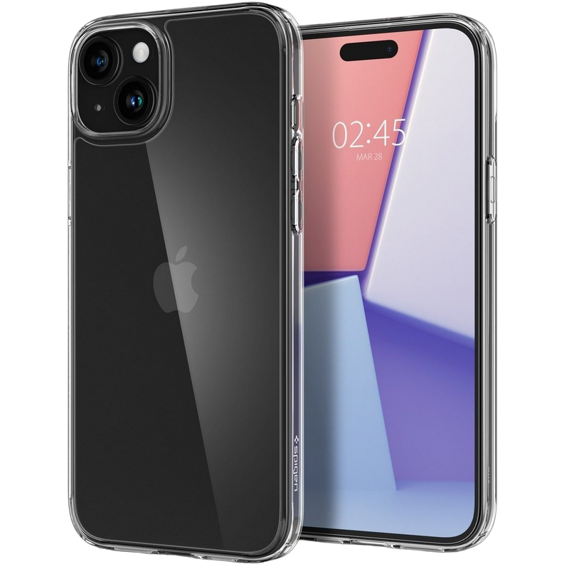 04d181a0-aaa1-4236-a8f8-a5b4fe3ff3d1 Husă Spigen iPhone 15 Airskin Hybrid, Crystal Clear - Image 1