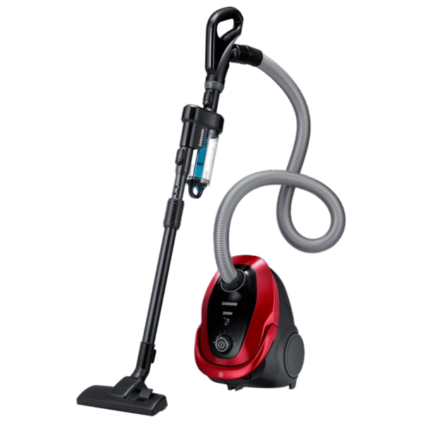 Aspirator Samsung VC20M257AWR/UK, Rosu | Negru