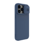 Husă Nillkin iPhone 14 Pro Max, CamShield Silky Silicone, Albastru - Image 2