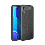 Husă Xcover RedMi 9A - Leather, Negru