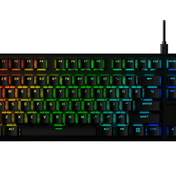Tastatură HyperX Alloy Origins Core PBT, Cu fir, Negru