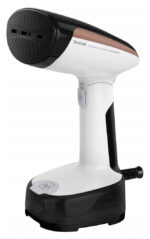 Aparat de călcat vertical cu aburi Tefal DT3030E0, Alb / Negru - Image 8
