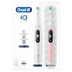 Periuță de dinți electrică Braun Oral-B iO 6 Duo, Alb | Roz - Image 3