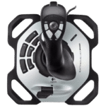 Joystick pentru jocuri Logitech Extreme 3D Pro, Argintiu - Image 4