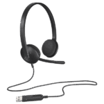Căști Logitech H340, Negru - Image 2
