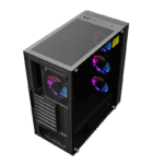 Carcasă PC Gamemax Draco XD, Midi-Tower, Fără PSU, Negru - Image 17