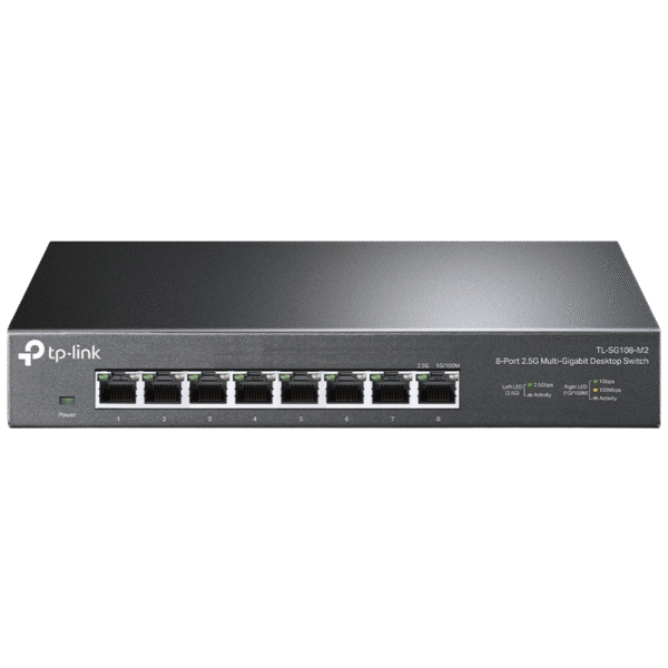 Switch de rețea TP-LINK TL-SG108-M2, 8x 100/1000/2500 Mbps