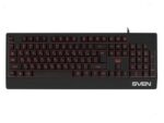 Tastatură SVEN KB-G7400, Cu fir, Negru - imagine 8