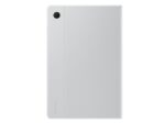 Husă pentru tabletă Samsung Tab A8 Book Cover, 10,5", Poliuretan, Argintiu - imagine 12