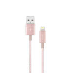Cablu încărcare și sincronizare Moshi iPhone Lighting USB Cable, USB Type-A/Lightning, 1,2m, Roz