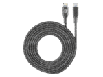 Cable de date Cellularline Long Cable, Lightning/USB Type-C, 2,5m, Negru