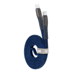 Cablu de încărcare și date Rivacase PS6105, USB Type-C/USB Type-C, 1,2m, Albastru - Image 8