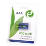 Acumulatori Energenie EG-BA-AAA8R-01, AAA, 850mAh, 2buc. - Image 2