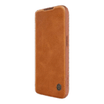 Husă tip carte Nillkin iPhone 15 Pro - Qin Pro, Maro - Image 4