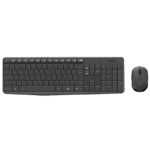 Set Tastatură + Mouse Logitech MK235, Fără fir, Gri