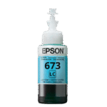 Recipient de cerneală Epson T673, 70ml, Albastru Deschis
