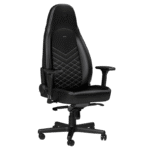 Scaun Gaming Noblechairs Icon, PU Piele, Negru/Alb - imagine 10