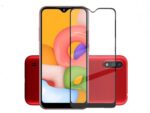Folie de protecție Xcover Samsung A01 Full covered, Negru - Image 3