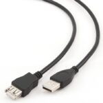 Cablu prelungitor Cablexpert CCP-USB2-AMAF-10, USB Type-A (M)/USB Type-A (F), 3m, Negru - Image 9
