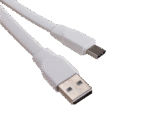 Cablu încărcare și sincronizare Xpower Type-C cable Durable, USB Type-A/USB Type-C, 1m, Alb