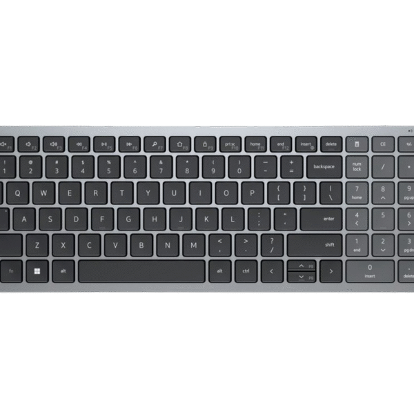 Tastatură DELL KB740, Fără fir, Gri