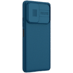 Husă tip carte Nillkin Redmi Note 10 - Camshield, Albastru - imagine 4