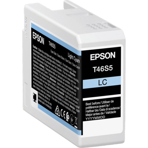 Cartuș de cerneală Epson T46S UltraChrome Pro 10, 25ml, Cyan