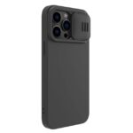 Husă Nillkin iPhone 14 Pro Ma CamShield Silky Magnetic Silicone, Elegant Black - imagine 8