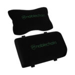 Scaun Gaming Noblechairs Epic, PU Piele, Negru/Verde - Image 14