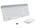 Set Tastatură + Mouse Logitech MK470, Fără fir, Alb - imagine 5