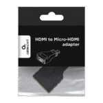 Convertor Video Cablexpert A-HDMI-FD, HDMI (F) - micro-HDMI (M), Negru - Image 2