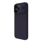 Husă Nillkin iPhone 14 Pro Max, CamShield Silky Silicone, Dark Purple - Image 7