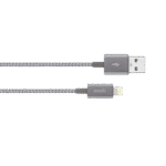 Cablu încărcare și sincronizare Moshi iPhone Lighting USB Cable, USB Type-A/Lightning, 1,2m, Gri - Image 3