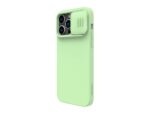 Husă Nillkin iPhone 14 Pro Max, CamShield Silky Silicone, Verde - Image 10