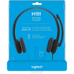 Căști Logitech H151, Negru - imagine 9