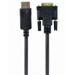 Cablu Video Cablexpert CC-DPM-DVIM-3M, DisplayPort (M) - DVI-D (M), 3m, Negru - imagine 4